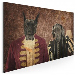 Lords of the Dogtown - nowoczesny obraz na płótnie - 120x80 cm Lords of the Dogtown - nowoczesny obraz na płótnie - 120x80 cm