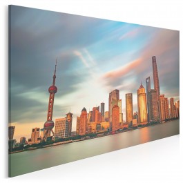 Kolory Szanghaju - fotografia na płótnie - 120x80 cm