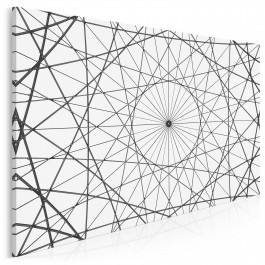 W sieci - fotoobraz do sypialni - 120x80 cm