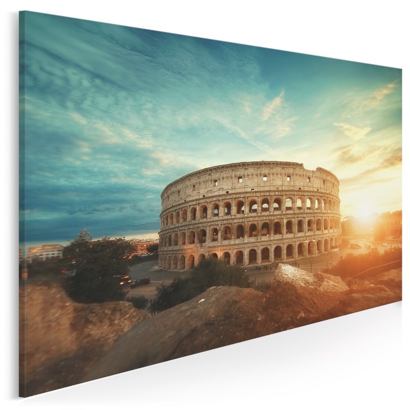 Koloseum - nowoczesny obraz na płótnie - 120x80 cm
