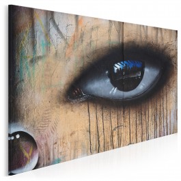 Zwierciadło duszy - fotoobraz do salonu - 120x80 cm