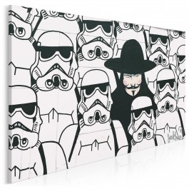 Po drugiej stronie mocy - fotoobraz na płótnie - 120x80 cm