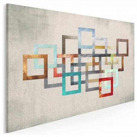 Łańcuch zdarzeń - nowoczesny obraz na płótnie - 120x80 cm