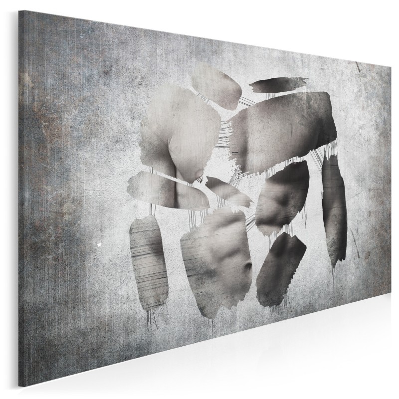 Męskie ego  - nowoczesny obraz do sypialni - 120x80 cm