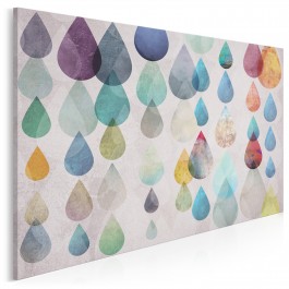 Łzy szczęścia - nowoczesny obraz na płótnie - 120x80 cm