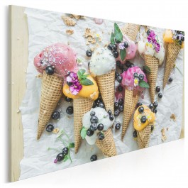 Owocowy sorbet - fotoobraz do kuchni - 120x80 cm