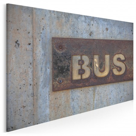 Bus - fotoobraz na płótnie - 120x80 cm