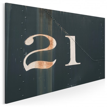 Numer 21 - zdjęcie na płótnie - 120x80 cm