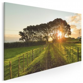 Wiejska idylla - fotografia na płótnie - 120x80 cm