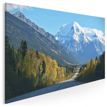 Alpejski sen - fotoobraz na płótnie - 120x80 cm