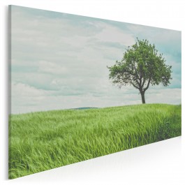 Wirtuozja zieleni - nowoczesny obraz na płótnie - 120x80 cm Wirtuozja zieleni - nowoczesny obraz na płótnie - 120x80 cm