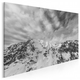 Zimowe szczyty - fotografia na płótnie - 120x80 cm