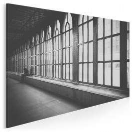 Czekając na lepsze jutro - fotoobraz do sypialni - 120x80 cm