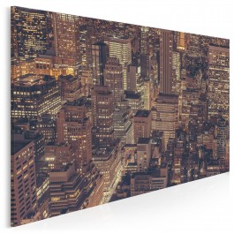 Nocne życie miasta - zdjęcie na płótnie - 120x80 cm Nocne życie miasta - zdjęcie na płótnie - 120x80 cm