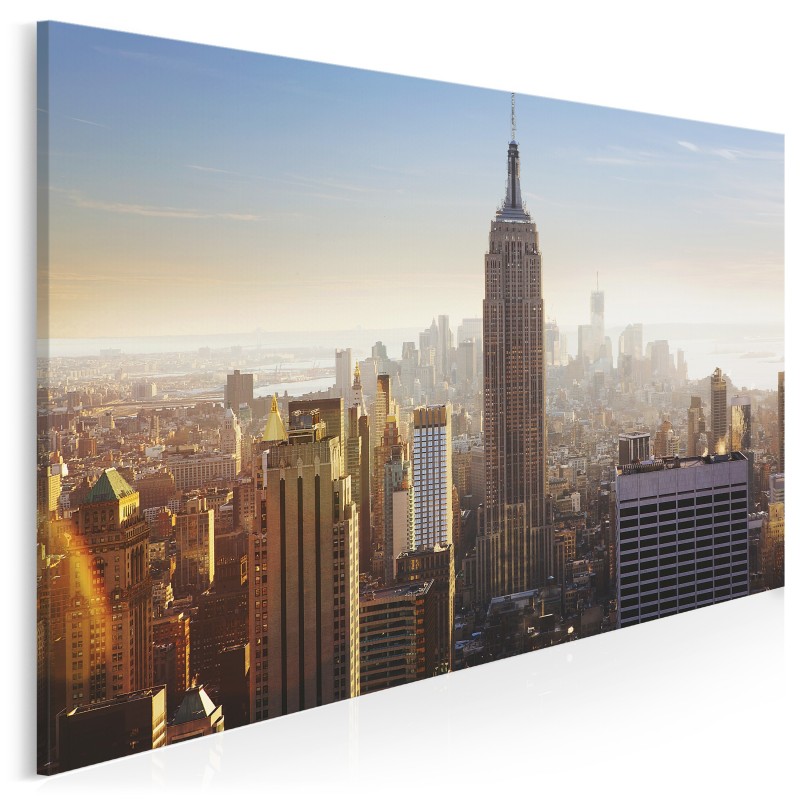 Inspirujący Manhattan - fotoobraz do salonu - 120x80 cm