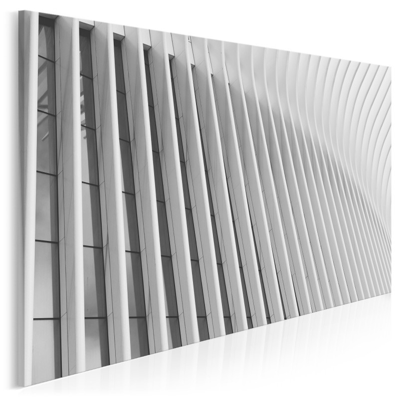 Fasada nowoczesności - fotoobraz do salonu - 120x80 cm