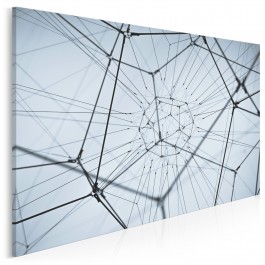 Mapa współzależności - fotografia na płótnie - 120x80 cm