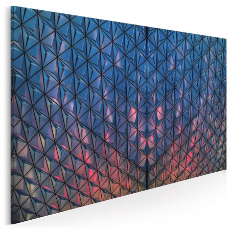 Labirynty świateł - fotografia na płótnie - 120x80 cm