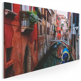 Wenecka gondola - fotoobraz na płótnie - 120x80 cm