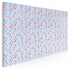 Geometryczny zbiór - fotoobraz do salonu - 120x80 cm Geometryczny zbiór - fotoobraz do salonu - 120x80 cm