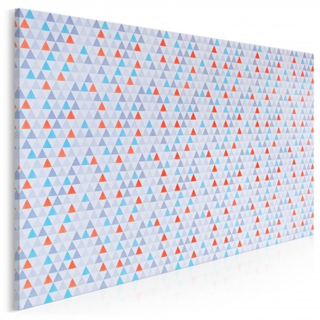 Geometryczny zbiór - fotoobraz do salonu - 120x80 cm