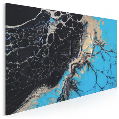 Lądy i oceany - fotoobraz do sypialni - 120x80 cm