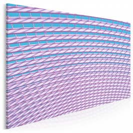 Różowe okulary - nowoczesny obraz na płótnie - 120x80 cm