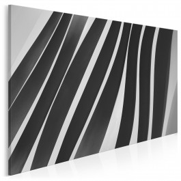 Architektoniczna zebra - fotoobraz do sypialni - 120x80 cm