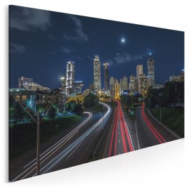 Rozdroża Dżakarty - fotoobraz do sypialni - 120x80 cm