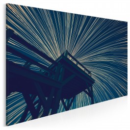 Festiwal świateł - fotoobraz do sypialni - 120x80 cm