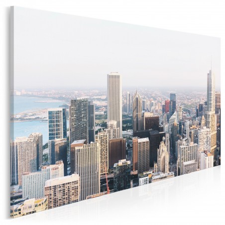 Widok na Chicago - fotografia na płótnie - 120x80 cm