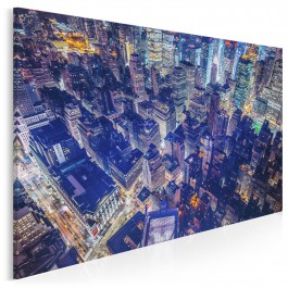 Szanghaj nocą - fotoobraz na płótnie - 120x80 cm