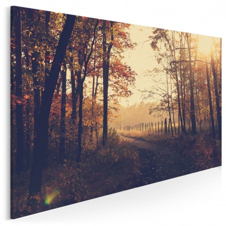 Ścieżki myśli - nowoczesny obraz na płótnie - 120x80 cm