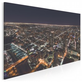 Labirynt świateł - nowoczesny obraz na płótnie - 120x80 cm Labirynt świateł - nowoczesny obraz na płótnie - 120x80 cm
