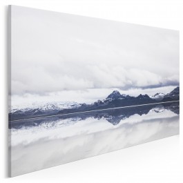 Dwa światy - fotoobraz do salonu - 120x80 cm