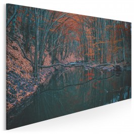 Urokliwy zakątek - zdjęcie na płótnie - 120x80 cm