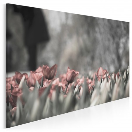 Kolorowy wiatr - nowoczesny obraz na płótnie - 120x80 cm