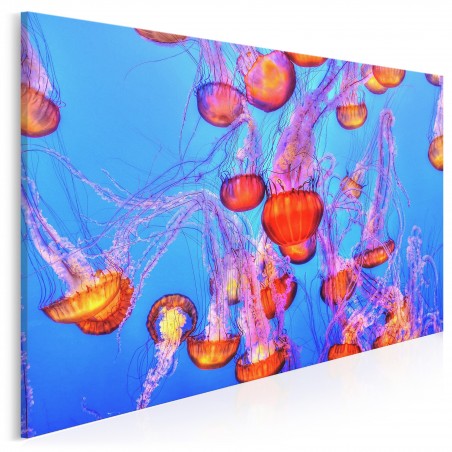 Ryzykowne piękno - nowoczesny obraz na płótnie - 120x80 cm