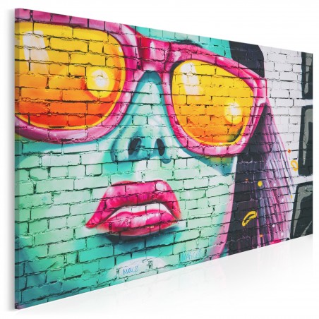 Uliczny chillout - fotoobraz do salonu - 120x80 cm