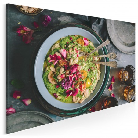 Kolacja we dwoje - fotoobraz do kuchni - 120x80 cm