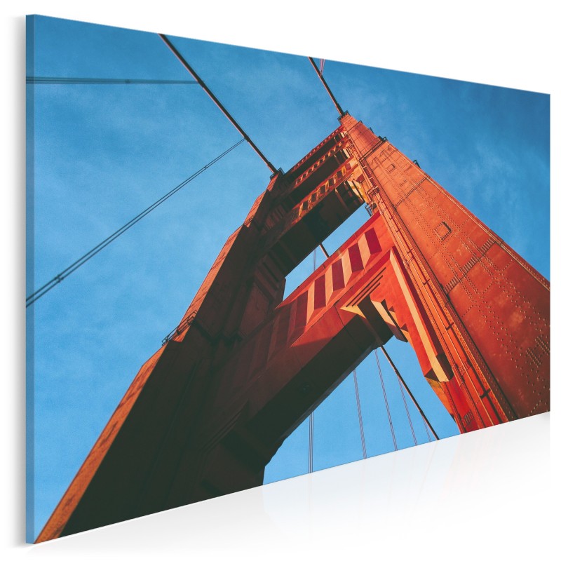 Filary Golden Gate - fotografia na płótnie - 120x80 cm