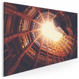 W twierdzy murów - nowoczesny obraz na płótnie - 120x80 cm