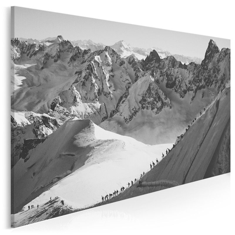 Górski szlak - nowoczesny obraz na płótnie - 120x80 cm