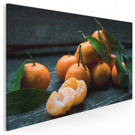 Słodkie mandarynki - fotoobraz do kuchni - 120x80 cm Słodkie mandarynki - fotoobraz do kuchni - 120x80 cm