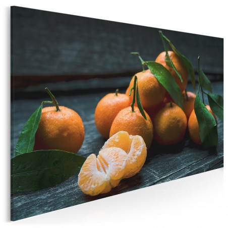Słodkie mandarynki - fotoobraz do kuchni - 120x80 cm