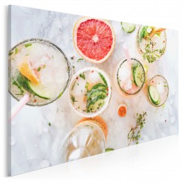 Orzeźwiające smoothie - fotoobraz do kuchni - 120x80 cm