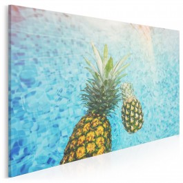 Ananasowa kąpiel - fotoobraz do kuchni - 120x80 cm