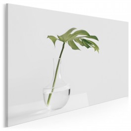 Studium zieleni - fotoobraz do sypialni - 120x80 cm