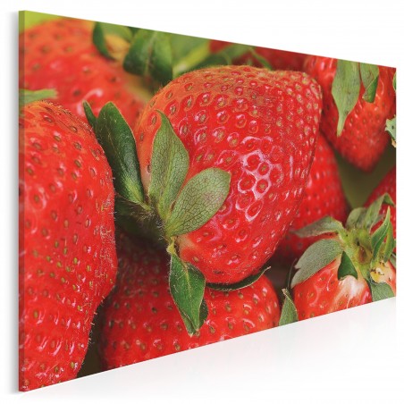 Truskawkowy mus - fotoobraz do kuchni - 120x80 cm