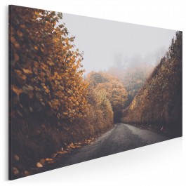 Za zakrętem - nowoczesny obraz na płótnie - 120x80 cm